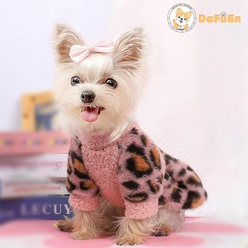 Miniatura 6 de Vestidos de perro para perros pequeños, vestido de invierno para cachorros, ropa cálida para mascotas, traje de taza de té de Chihuahua Yorkie para