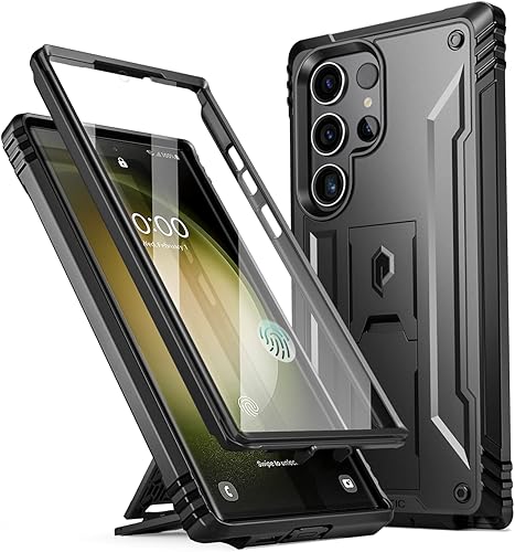 Poetic Revolution - Funda compatible con Galaxy S23 Ultra 5G de 6.8 pulgadas, funda protectora de cuerpo completo, resistente a prueba de golpes,