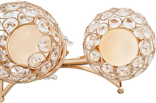 Miniatura 15 de Portavelas de cristal con 5 brazos plateados, candelabro, centros de mesa para comedor, sala de estar, candelabros, candelabros, decoración