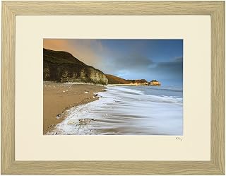 Mounted or framed photograph by Andrew Ray featuring Thornwick Nab in Yorkshire.