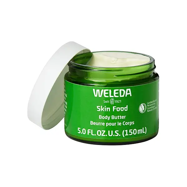 Weleda Skin Food Body Butter 5 Fluid Ounce, Sustainable Glass Jar, Plant Rich Hydrating Moisturizer with Shea and Cocoa Butter, Sweet Almond Oil and Pansy 3