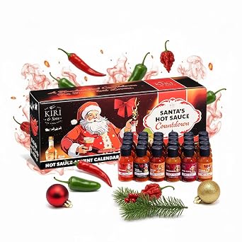 Gourmet Hot Sauce Variety Pack - 24 Bottle Sampler Gift Set - Ultimate Spicy Chili Challenge & Global Flavors Collection - Premium Condiments for Cooking, Grilling & Wings - Gifts for Men & Foodies