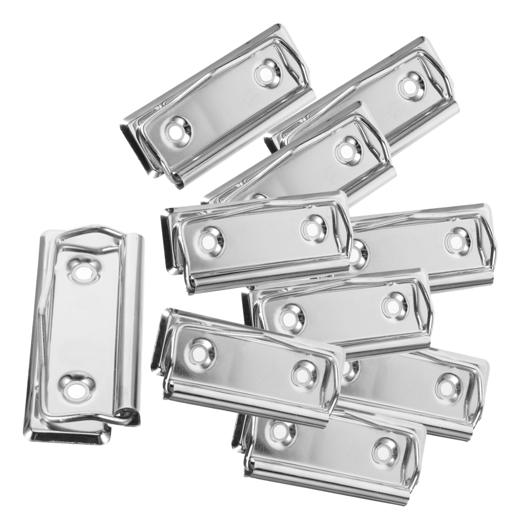 DOITOOL Clips De Metal Para Escritura Abrazaderas De Oficina Para Portapapeles Y Menús Fijación Y Práctica Para Proyectos Y 10 Piezas X 5