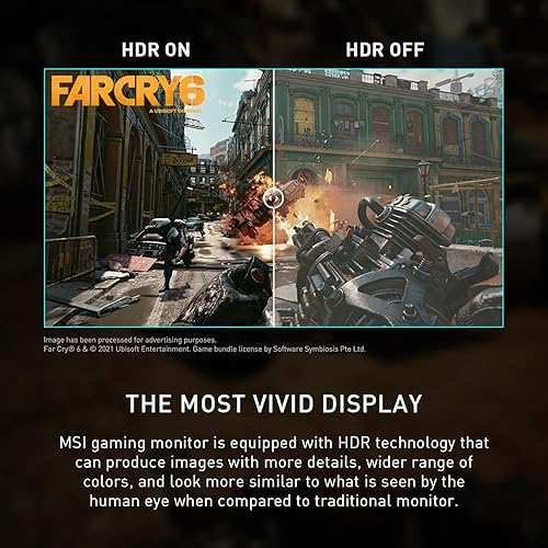 Miniatura 7 de msi G273CQ, Monitor para juegos de 27", 2560 x 1440 (QHD), VA, 170Hz, FreeSync Premium, HDR Ready, HDMI, Displayport, Tilt