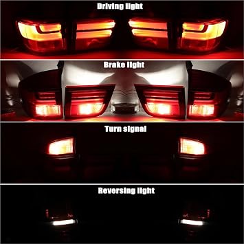 Side Tail lamp Car Rear Tail Lights For BMW X5 E70 2007-2013 Signal Light Stop Brake Turn Lamp Driving Rear Light