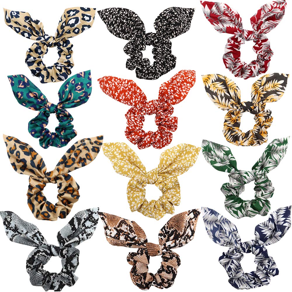 NODG Rabbit Bunny Ear Hair Bands – 12 Pieces...