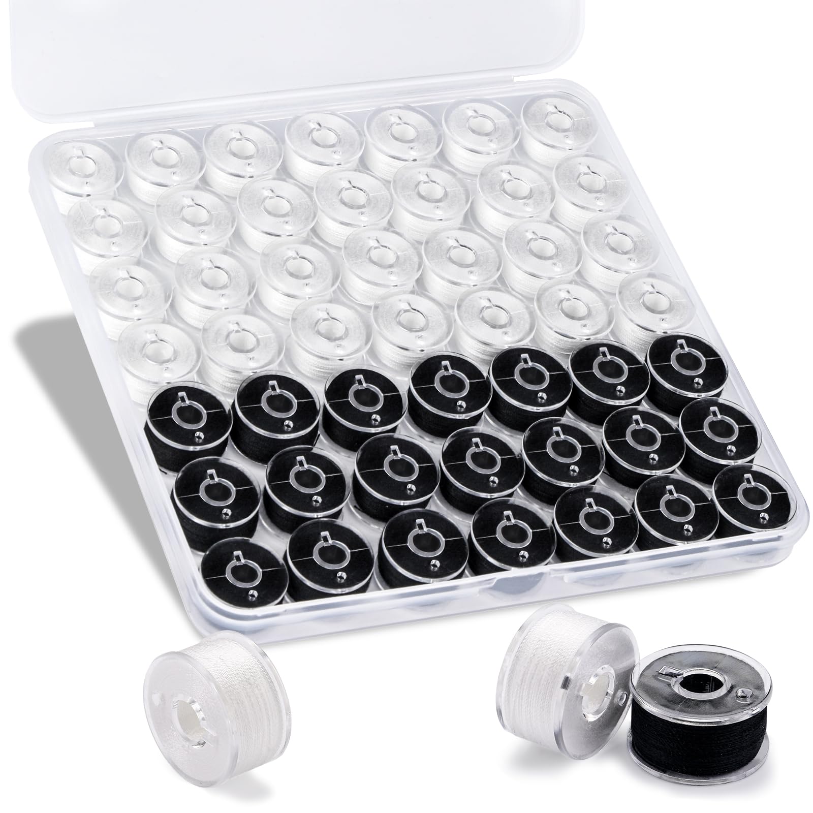 Sewing Thread & Embroidery Bobbins - 25 Colors -11