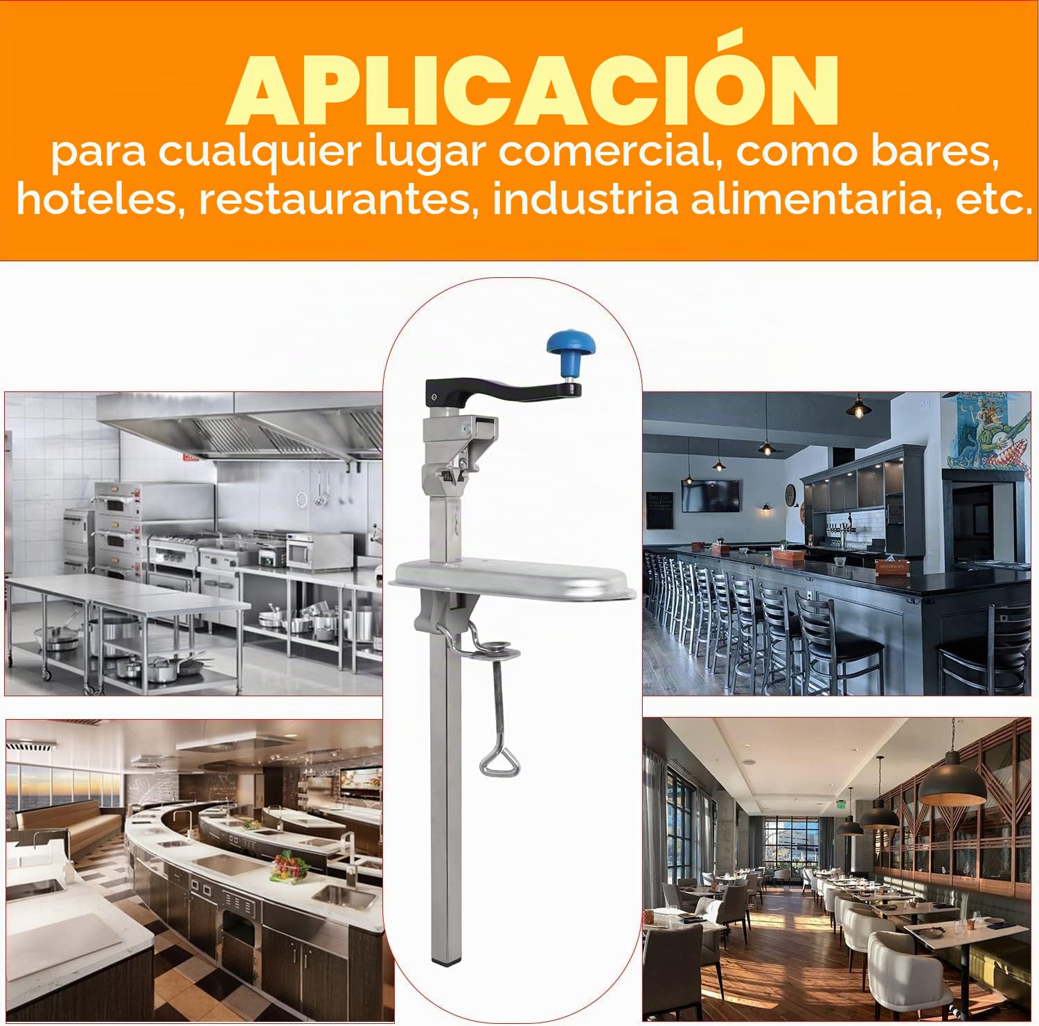 Abrelatas de Mesa Commercial #10 Compatibles con Edlundd Old Reliable