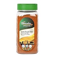 Vista 1 de Dwaraka Organic - Polvo de curry suave, 7 oz, saludable, orgánico, no transgénico, todo natural