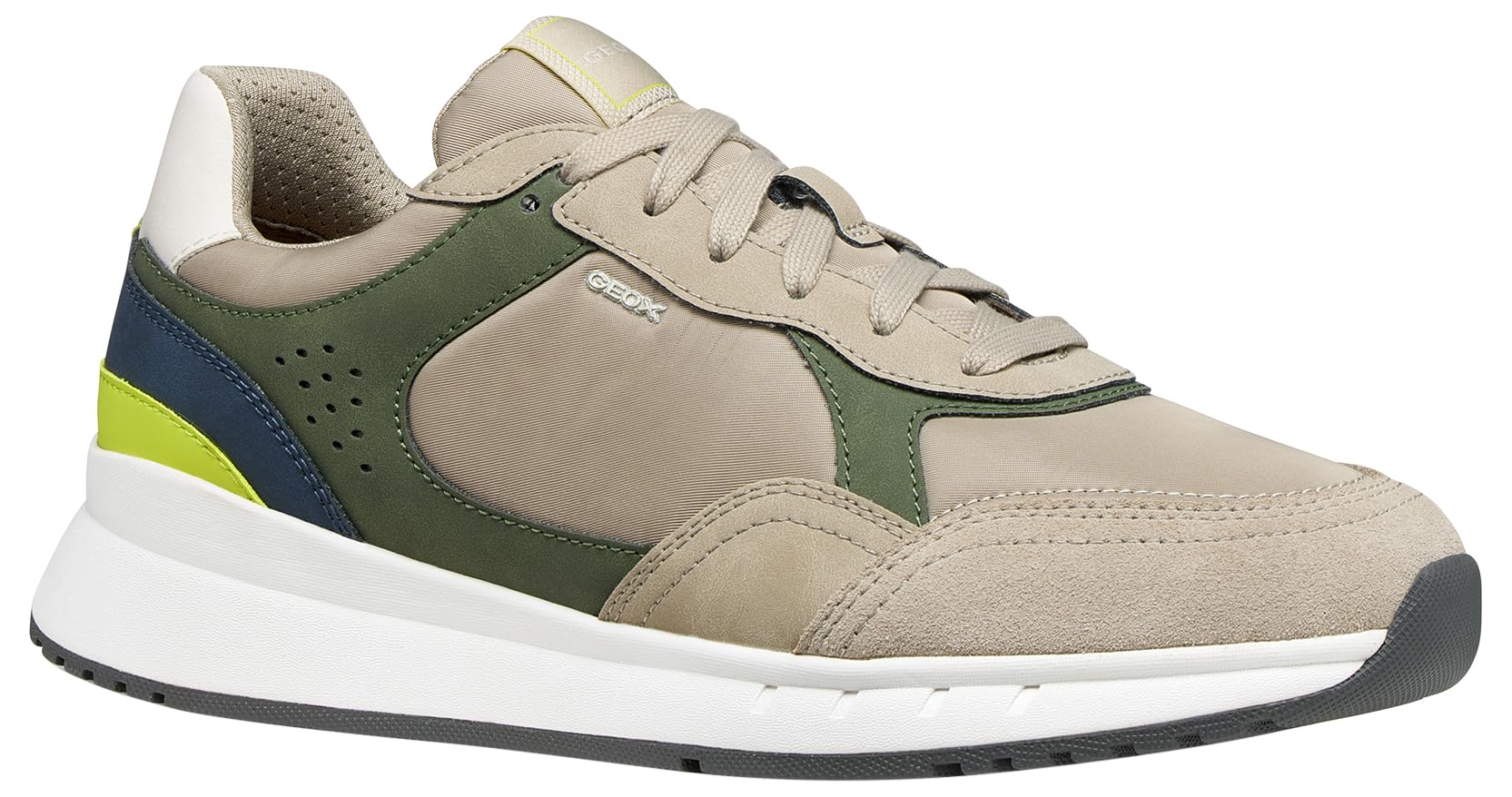 Geox Men U Branthon B Sneaker, Musk Sand, 9 UK