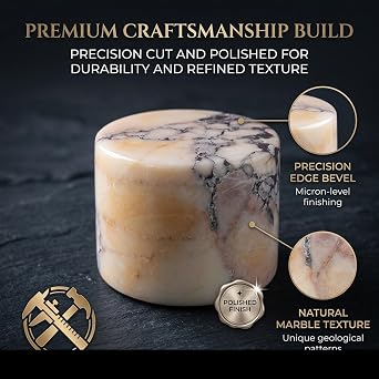 Marble Lamp Night Light Touch for Bedside Table Desk, Onyx Stone Ambient Luxury Bedroom Decor, Small Rechargeable Cordless LED Dimmable Fixture, Natural Alabaster Portable Gold USB Base