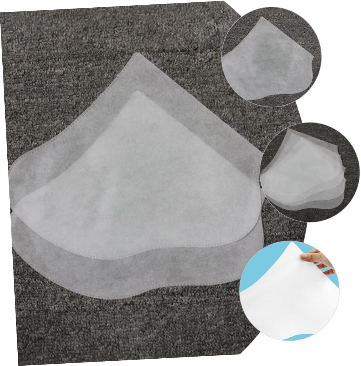 Baluue 125pairs Disposable Foot Covers for Foot Care Moisturizing Socks for Home Travel and Spa Use Comfortable Fit for Pedicure and Relaxation