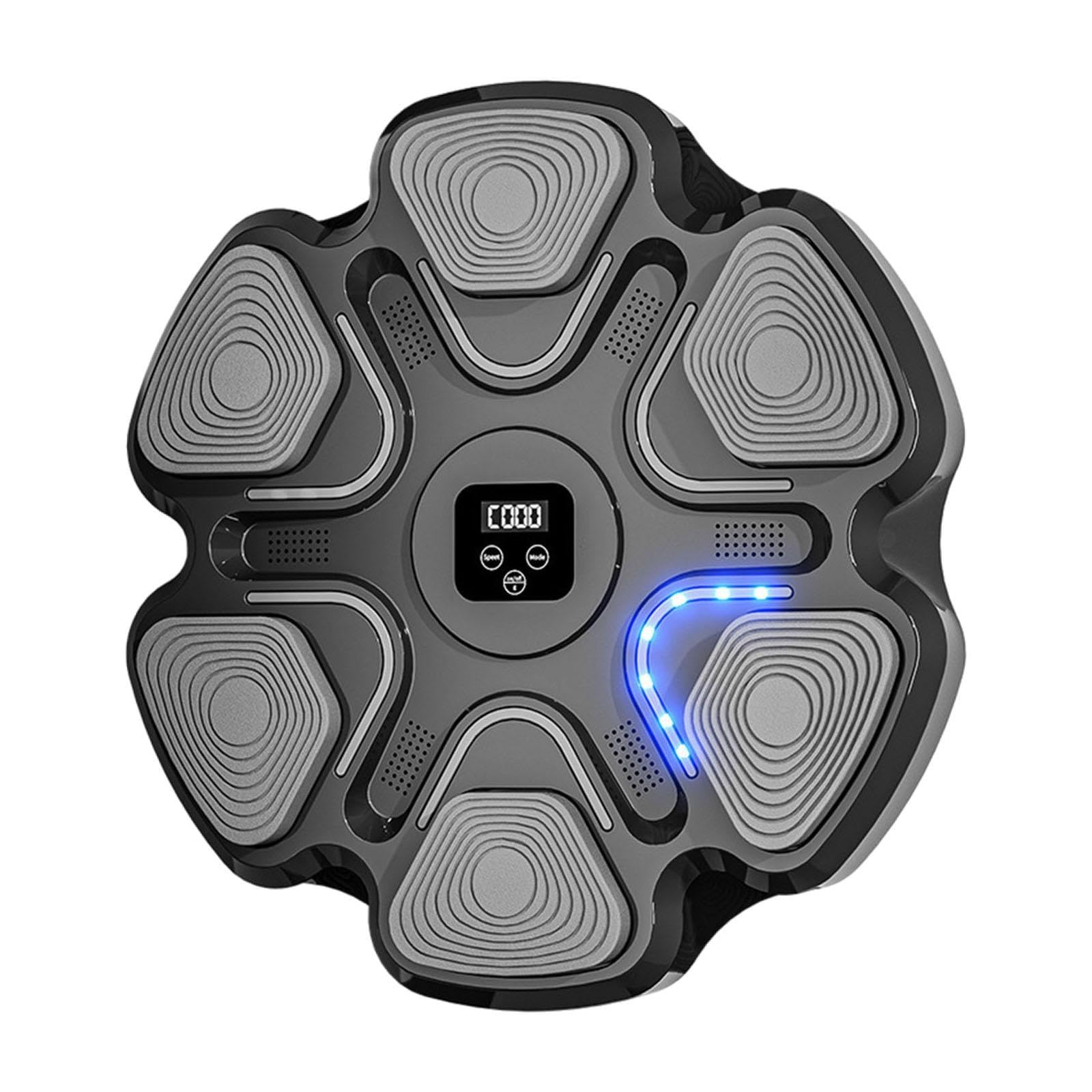Máquina de Boxeo Electrónica, Modo de Entrenamiento de, Velocidad Ajustable, Respuesta, Música, Pared de Entrenamiento, Objetivo Par