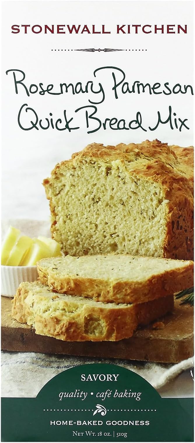 Stonewall Kitchen Rosemary Parmesan Quick Bread Mix, 18 oz