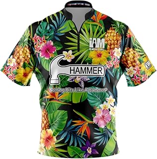 Logo Infusion Dye-Sublimated Bowling Jersey (Sash Collar) - I AM Bowling Fun Design 2033-HM - Hammer (X-Large) Multicolored