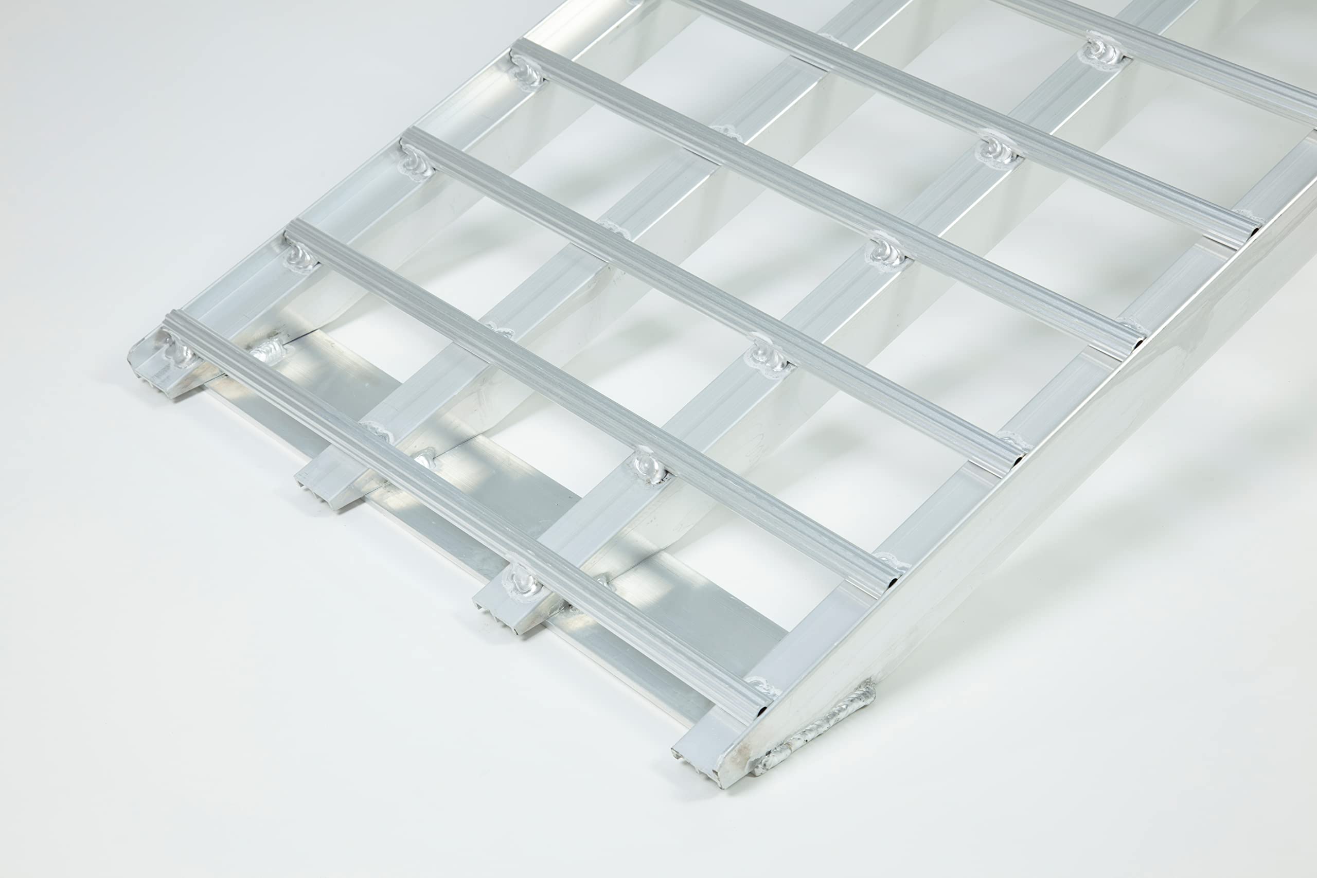 The Ramp People einzelne zusammenklappbare Auffahrrampe bis zu 680kg Trangkraft. Laderampe Anhänger, PKW, 2,75m lang, 44cm breit - Auffahrrampe Motorrad (Set)