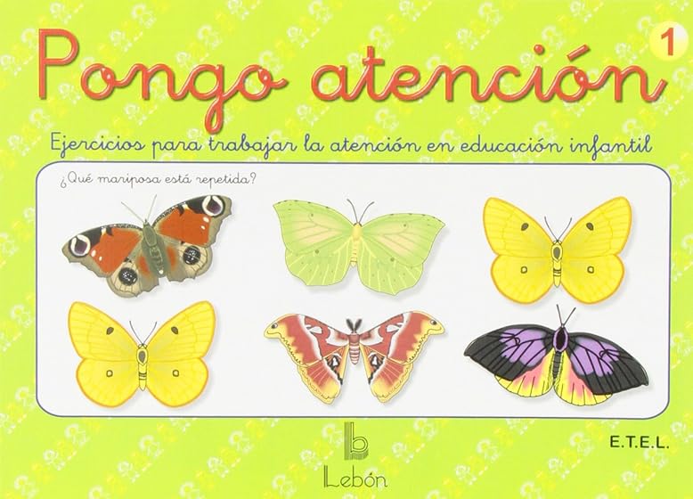 Pongo atención: ejercicios de atención para educación infantil