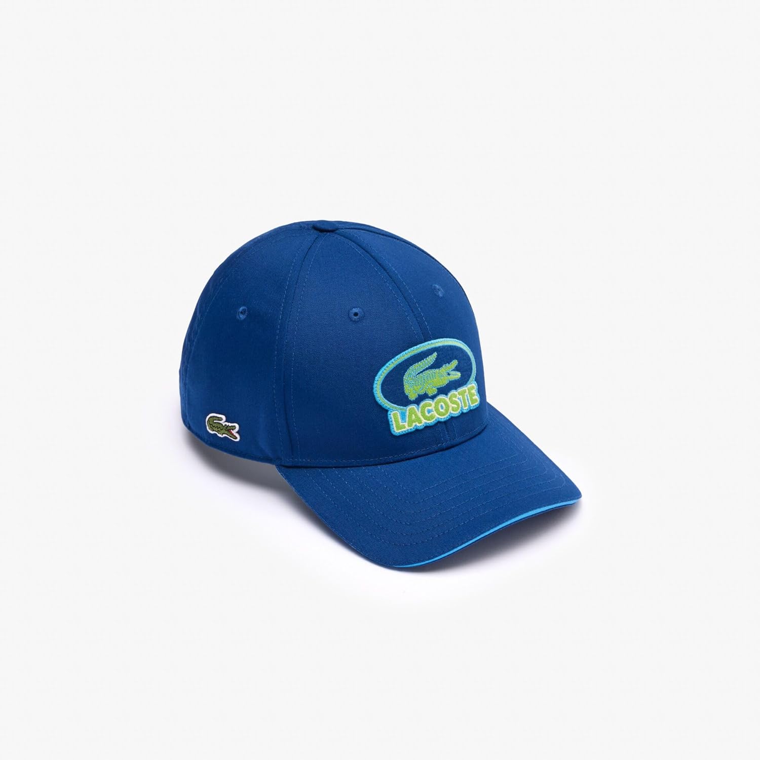 Lacoste Men's Twill Baseball Cap, Globe, Medium - Image 2