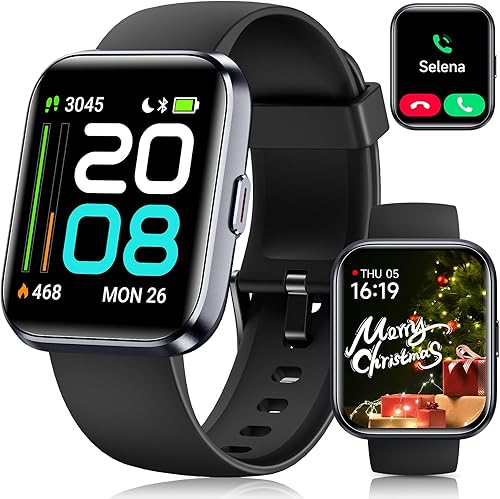 Miniatura 3 de Reloj inteligente Bluetooth para mujeres y hombres, compatible con Android iOS, ideas de regalo en Navidad, Año Nuevo