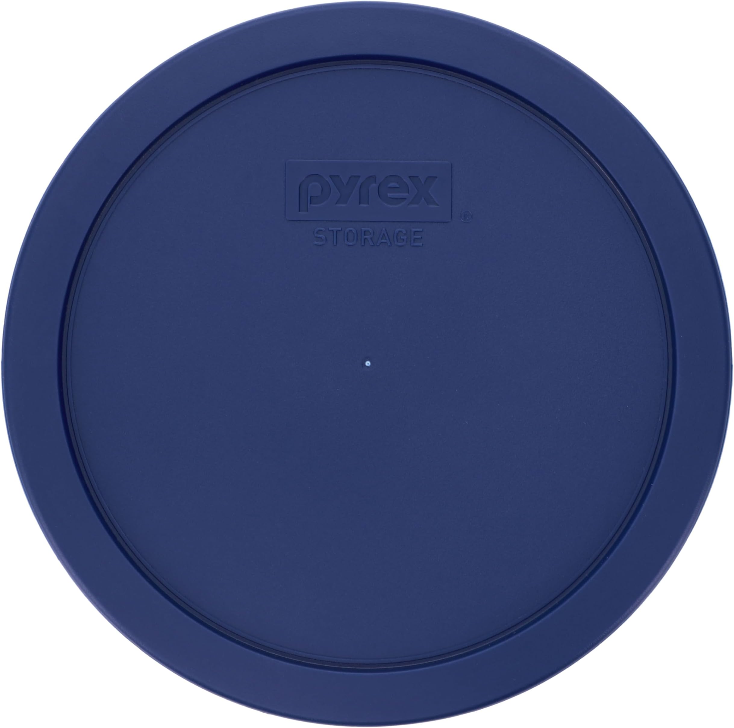 PYREX Blue Plastic Cover fits 6 & 7 cup Round Dishes