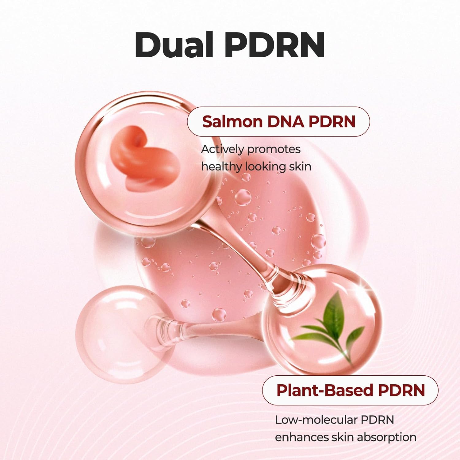 Laka Skin Active Serum, 30ml/1.01 fl.oz, Glutathione for Boosting Radiance, Dual PDRN, Pore Care, Hyaluronic Acid, Korean Skin Care - Image 3