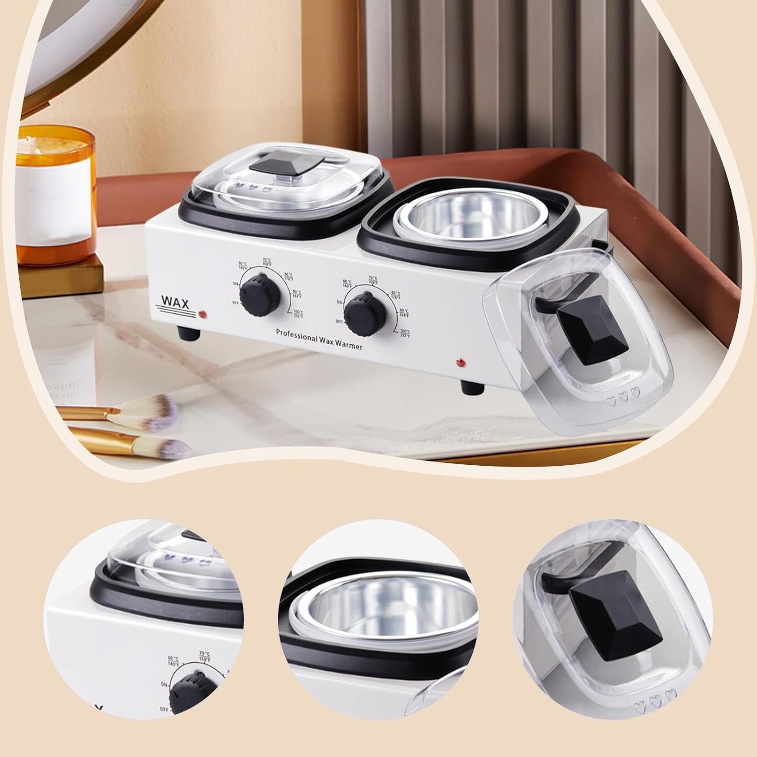 ブラウン電気シェーバーのクリーニング＆交換カートリッジに対応。自動