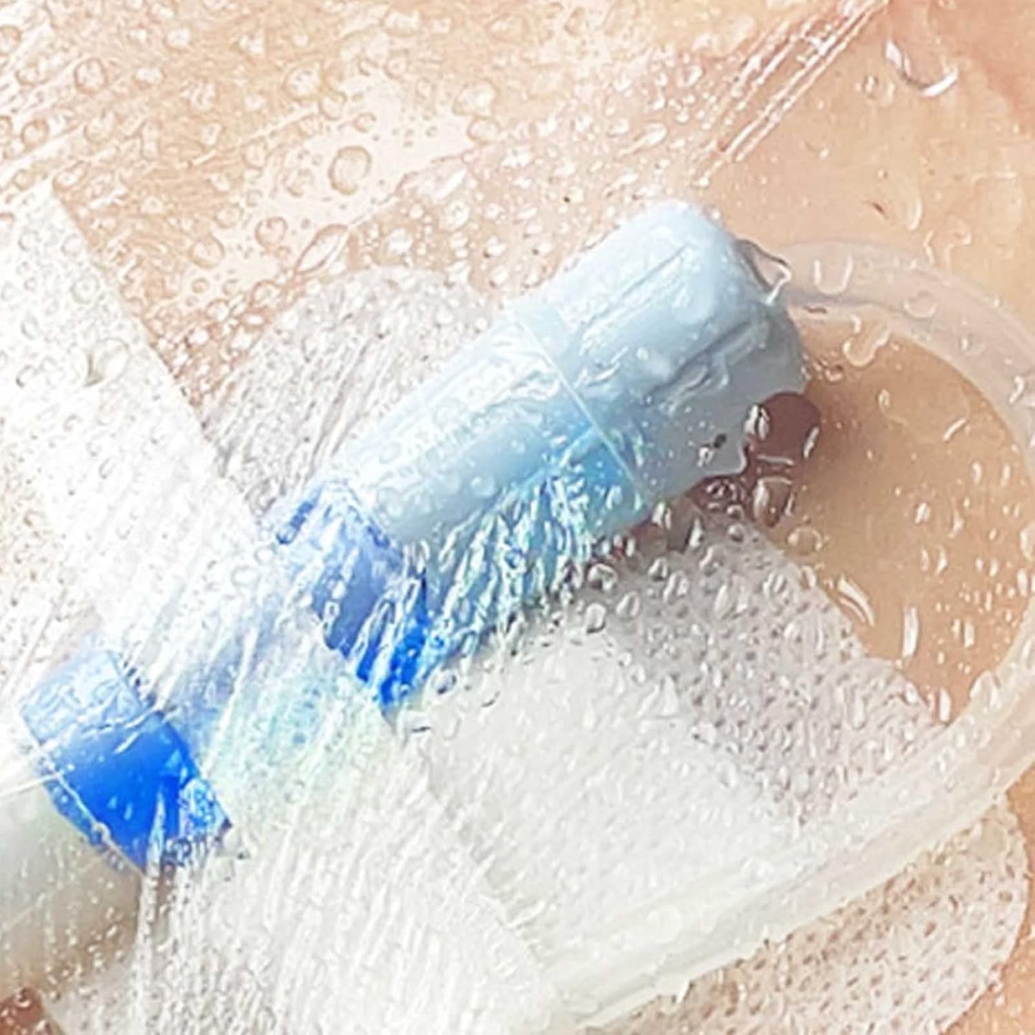 Protector De Ducha para Diálisis Peritoneal (50/100 Unidades), 20 X 20 Cm, Barrera De Agua para Catéter, Apósito Transparente Impermeable, Parche Protector De Ducha para Ostomí, 50Pcs