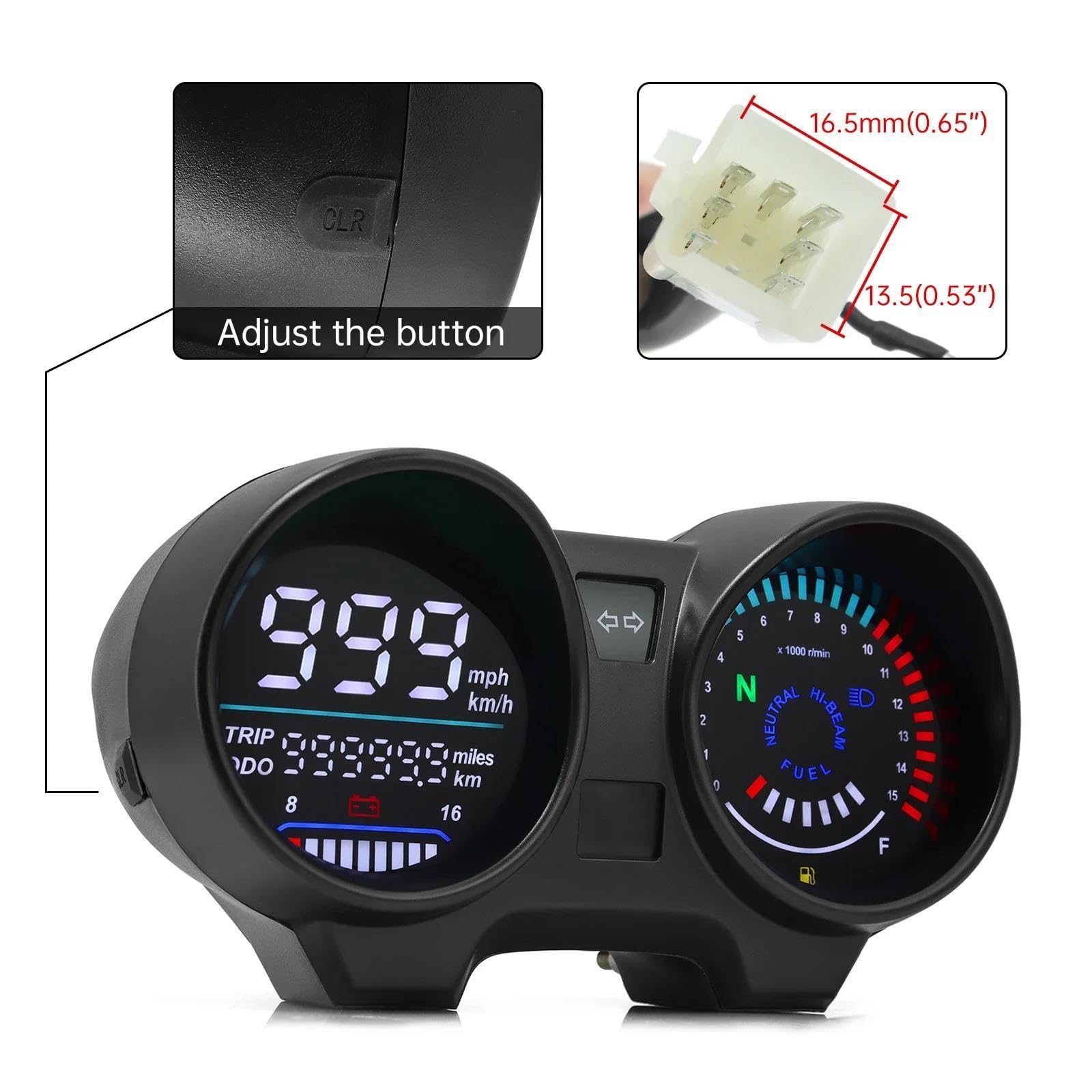 Tacómetro Motocicleta Para TITAN 150 CG150 Fan150