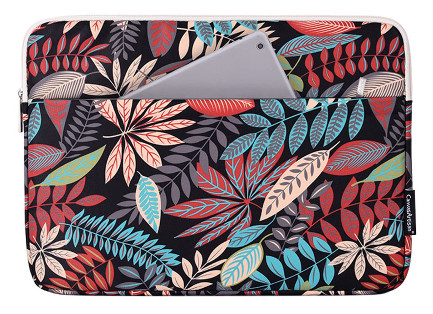 Funda para PC portátil de 15 pulgadas compatible con MacBook y tablet con bolsillos 7