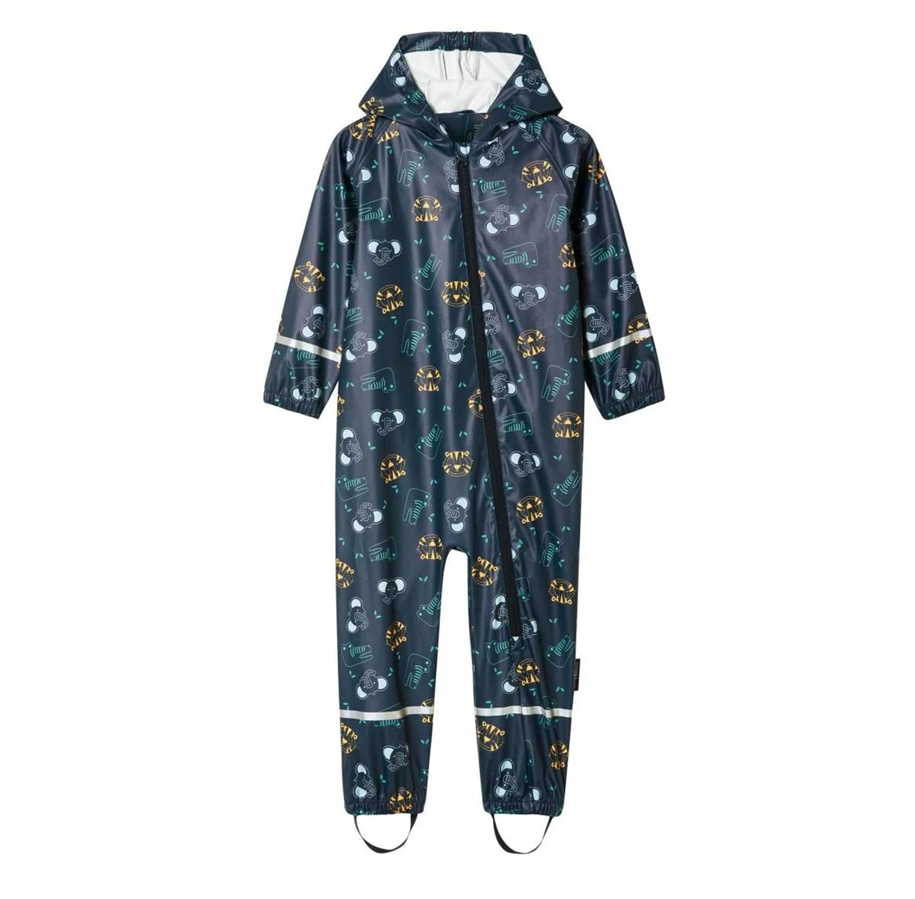 PU Impermeables de Viaje Niños Chubasqueros Entero Niña Traje de Lluvia Mono Poncho 3 en 1 Bebe Traje de Charco Infantil Chaqueta Impermeable Senderismo 1-6 Años