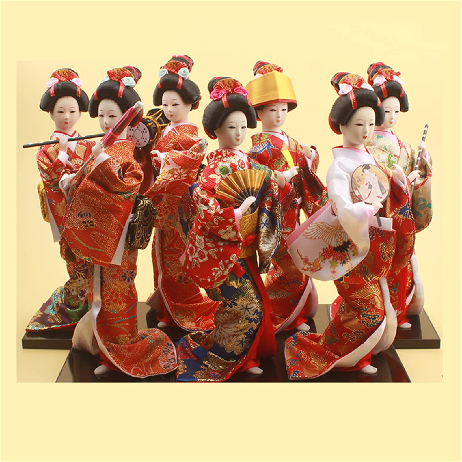 Amazon | 舞踊 舞妓 着物人形 日本人形 日本古代 和風 歌舞伎 人形