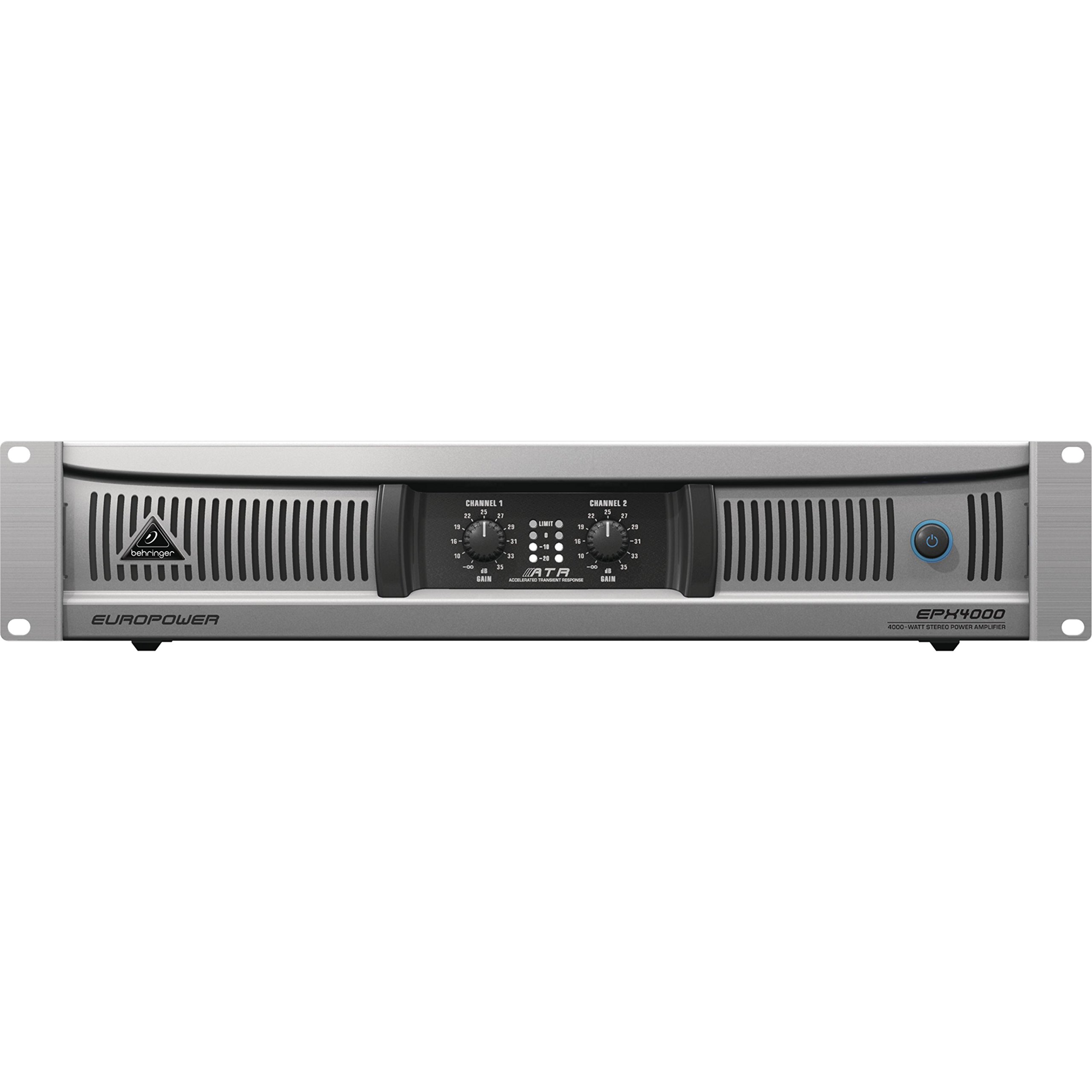 配信機器・PA機器・レコーディング機器 BEHRINGER EUROPOWER EPQ450 Behringer EuroPower EPQ450 Stereo Power Amplifier ~ 130WPC @ 8