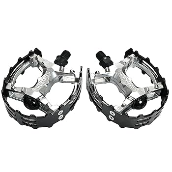 Amazon.com : Wellgo Old School BMX MTB XC-II Bear Trap 1/2