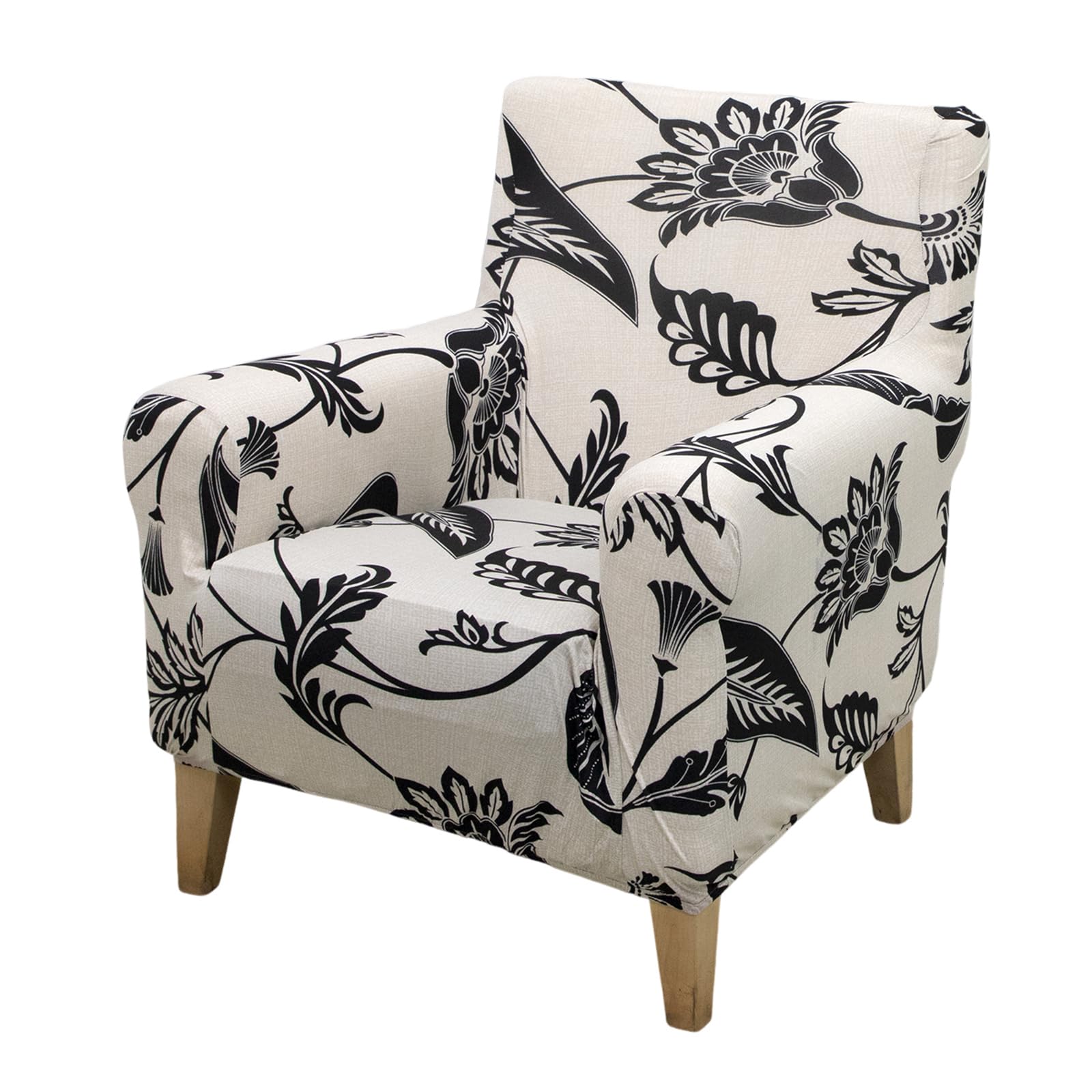HAOYONG Banquet Armchair Slipcover Stretch Chair Covers 1-Piece Nonslip Armchair Sofa Covers Soft Arm Chair Cover Removable Washable Single Couch