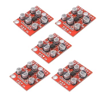 DUTTY AD828 Stereo Preamplifier Board Preamp Power Amplifier Board AMP Module DC5V-15V 12V 5pcs