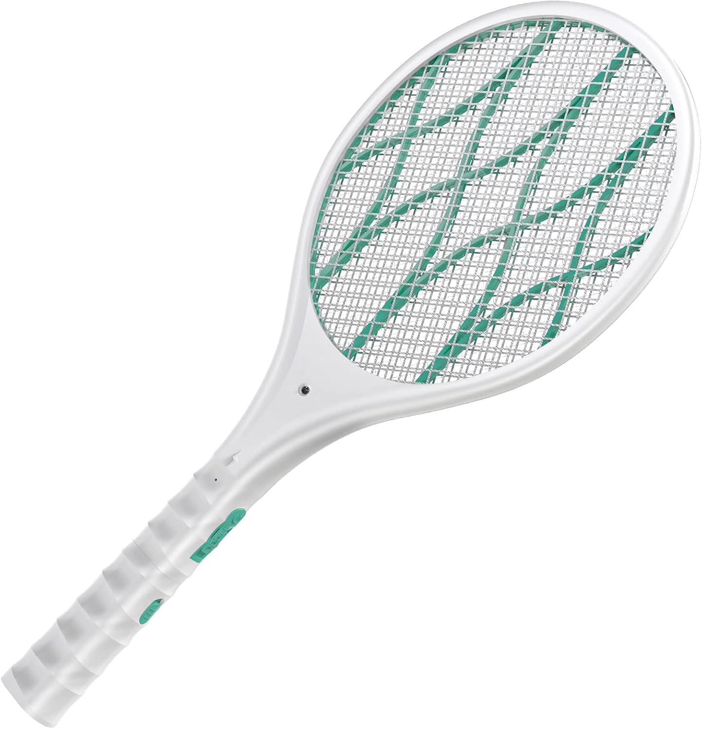 MOSHUNT Bug Zapper for Indoor Outdoor Electric Fly Swatter USB Rechargeable Mosquito Zapper Racket with 4000V Powerful Grid, Removable Flashlight and 3-Layer Safety Mesh for Home, Outdoor, Garden