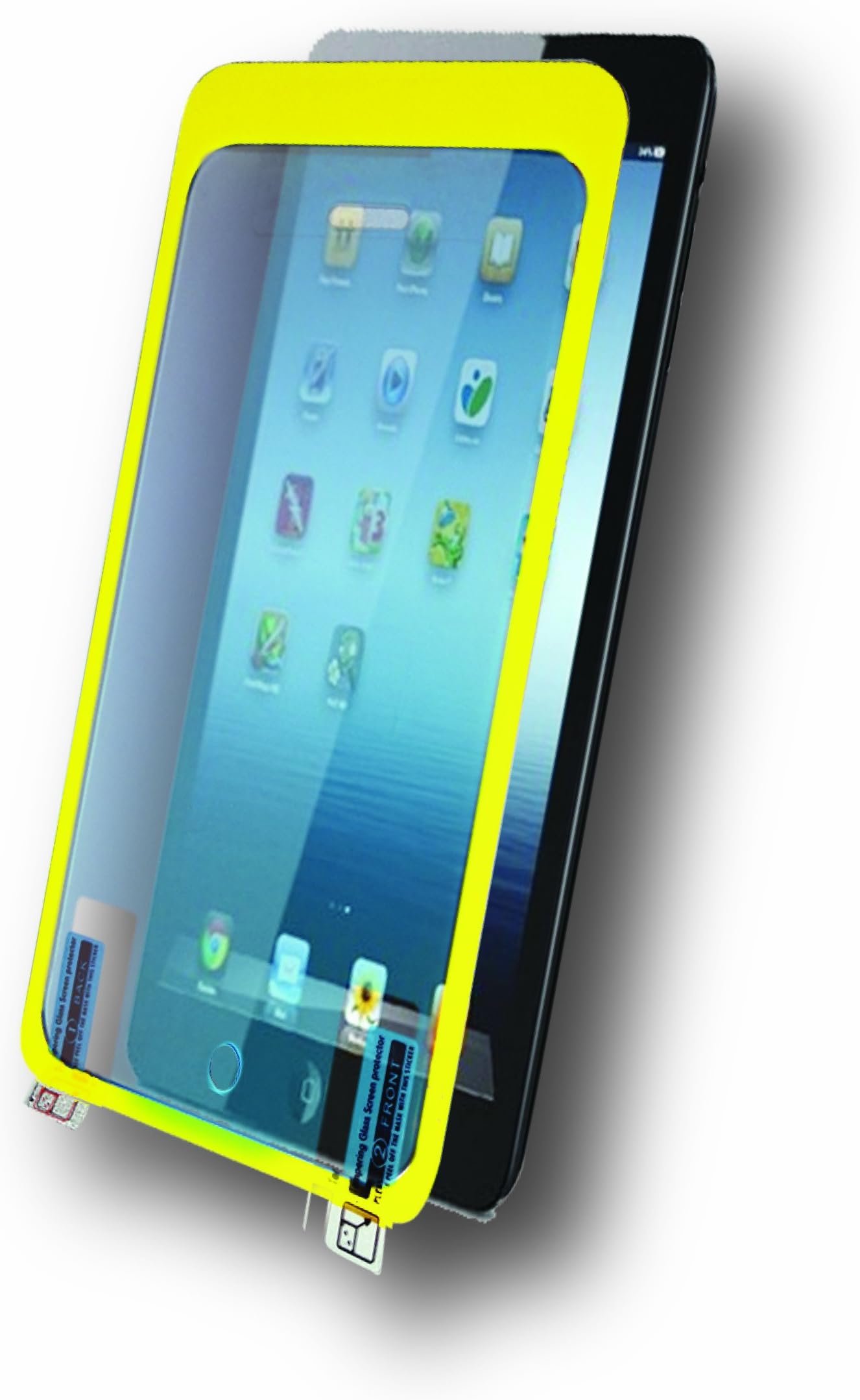 TS-TG-20A TekShield Tempered Glass Screen Protector for iPad Air, Clear