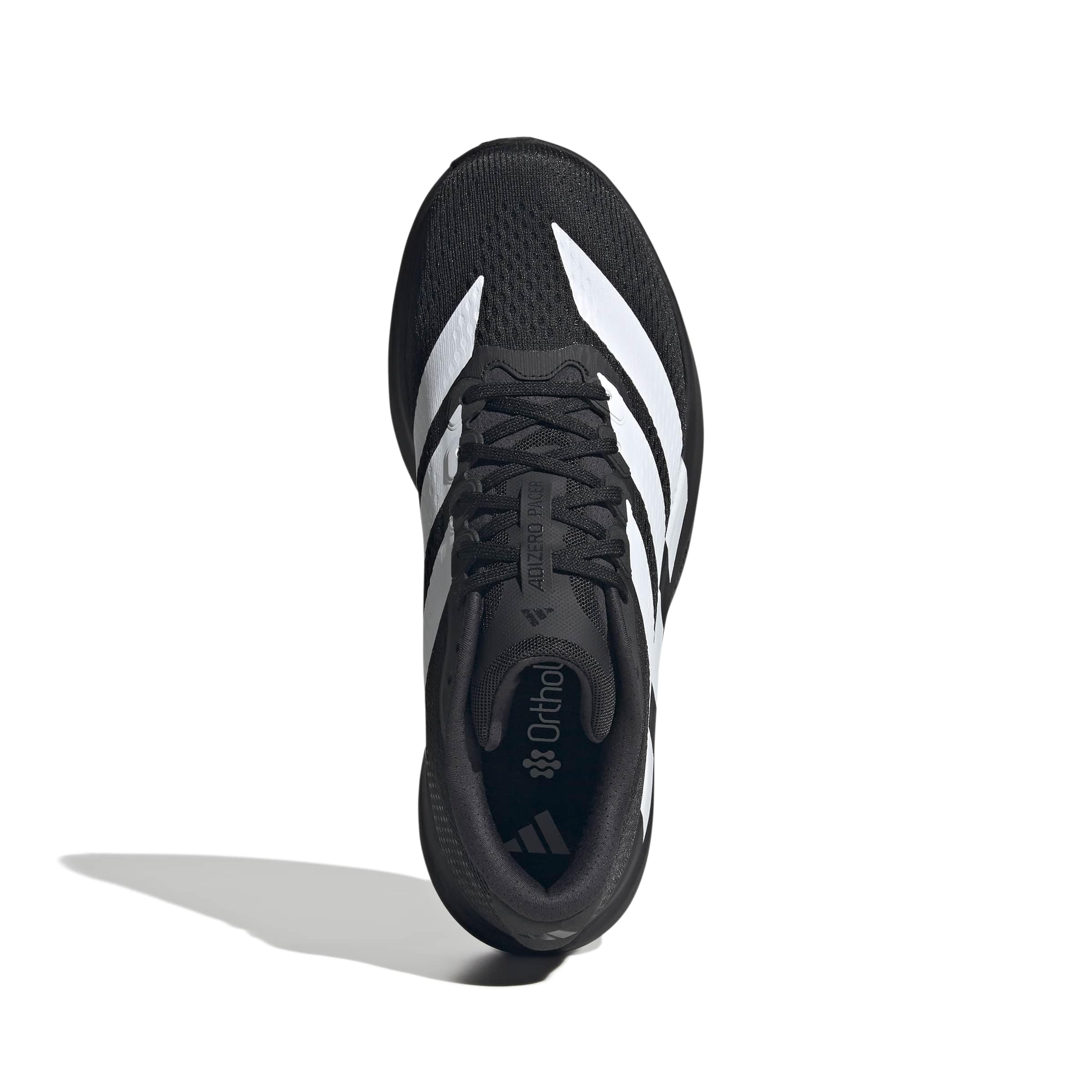 adidas Hombre Adizero Pacer Shoes, Core Black/FTWR White/Carbon, 43 1/3 EU