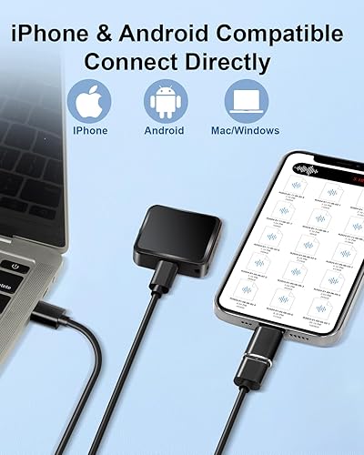 Miniatura 6 de Dispositivo de grabación activado por voz de 128 GB con altavoz, cancelación de ruido DSP y sonido cristalino, grabadora de voz magnética SOUNDVALUE