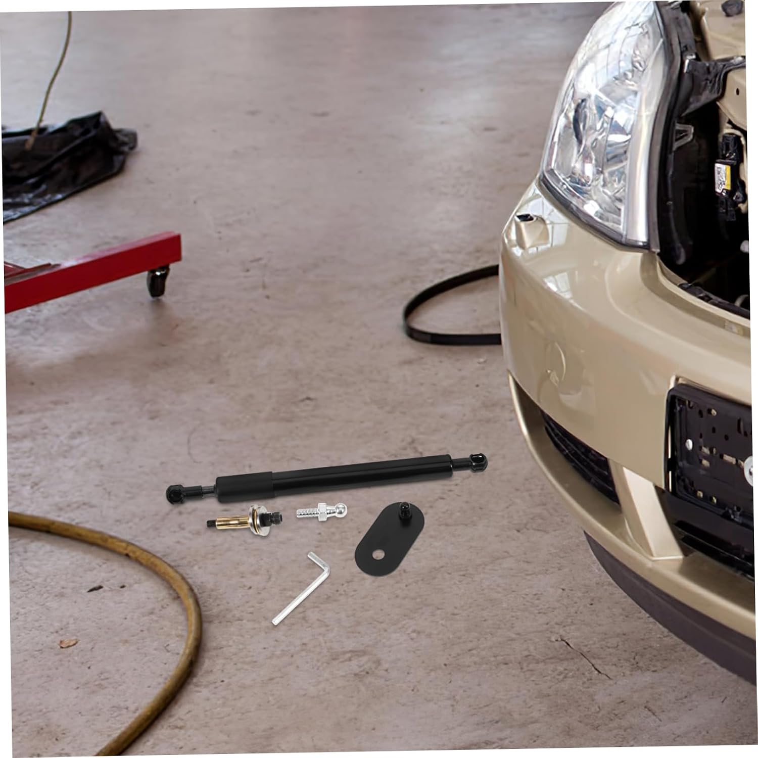 1Set Hydraulic Rod Kit for Trunk Shock Strut Compatible with Dodge RAM Reduces Vibrations Enhances Comfort and Style