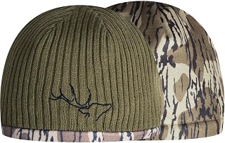 EDTREK Reversible Windproof Fleece Beanie Hat - Warm Winter Hat for Hunting Fishing Camping in Cold Weather