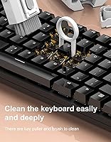 Vista 6 de Kit de limpieza para Airpod 8 en 1 Kit de limpieza multifunción para teléfono celular, auriculares, cámara, PC, dispositivos inteligentes, limpieza