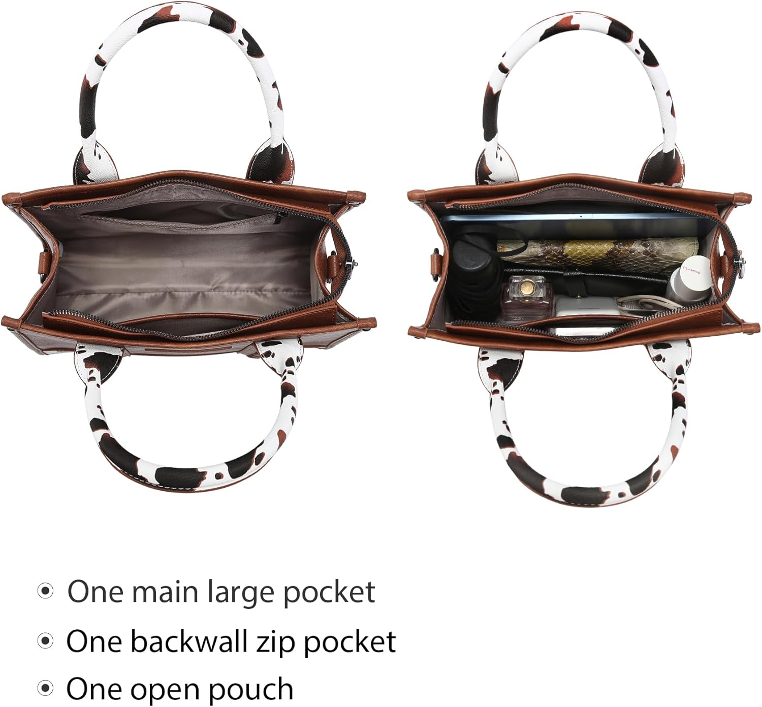 Denim Tote Bag for Women Top Handle Satchel Purse Boho Shoulder Handbags with Wristlet