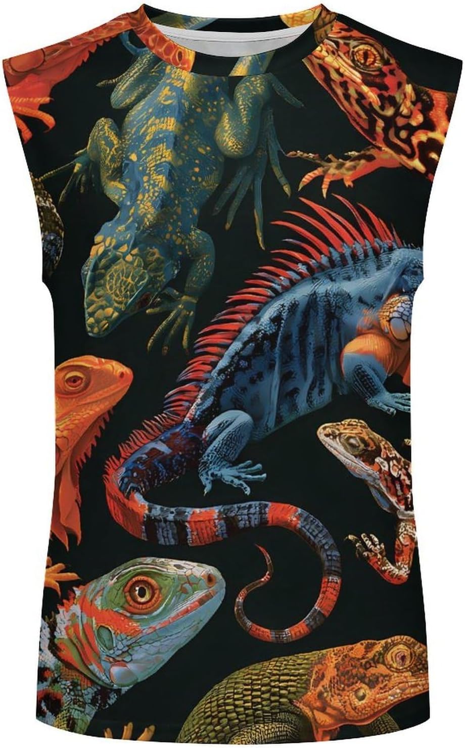 Reptilian Men's Sleeveless Shirt Small