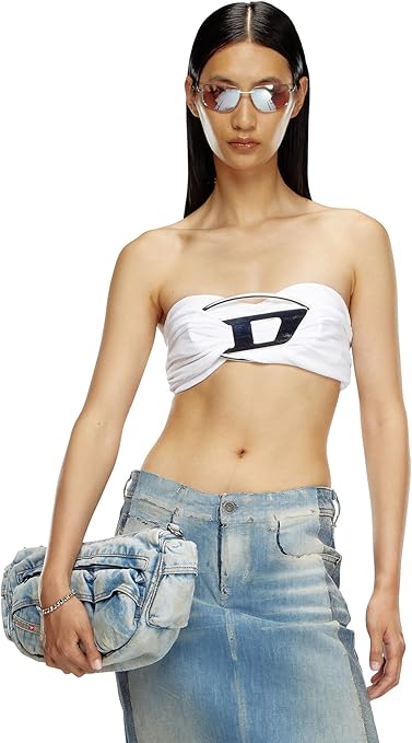 Amazon.co.jp: [ディーゼル] レディース チューブトップ トップス
