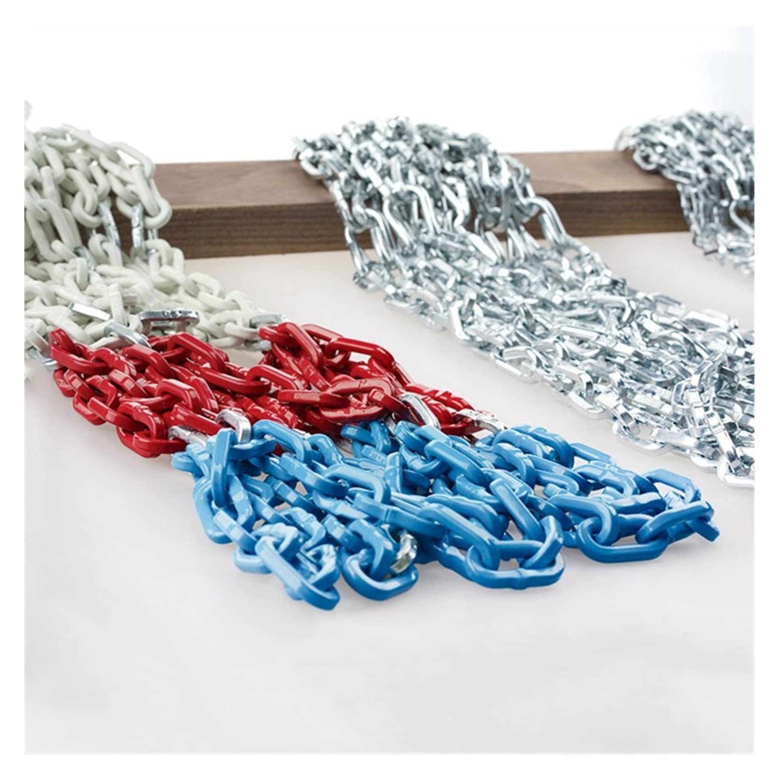 WILLWA Lndoor canestro da Basket all'aperto Pallacanestro Rete Metallica Catena antiruggine Anelli da Basket in Acciaio Accessori Standard (Color : Style 3)