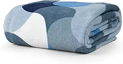 Cobertor Manta Microfibra Solteiro 01 Peça (Toque Aveludado) - Tati Azul