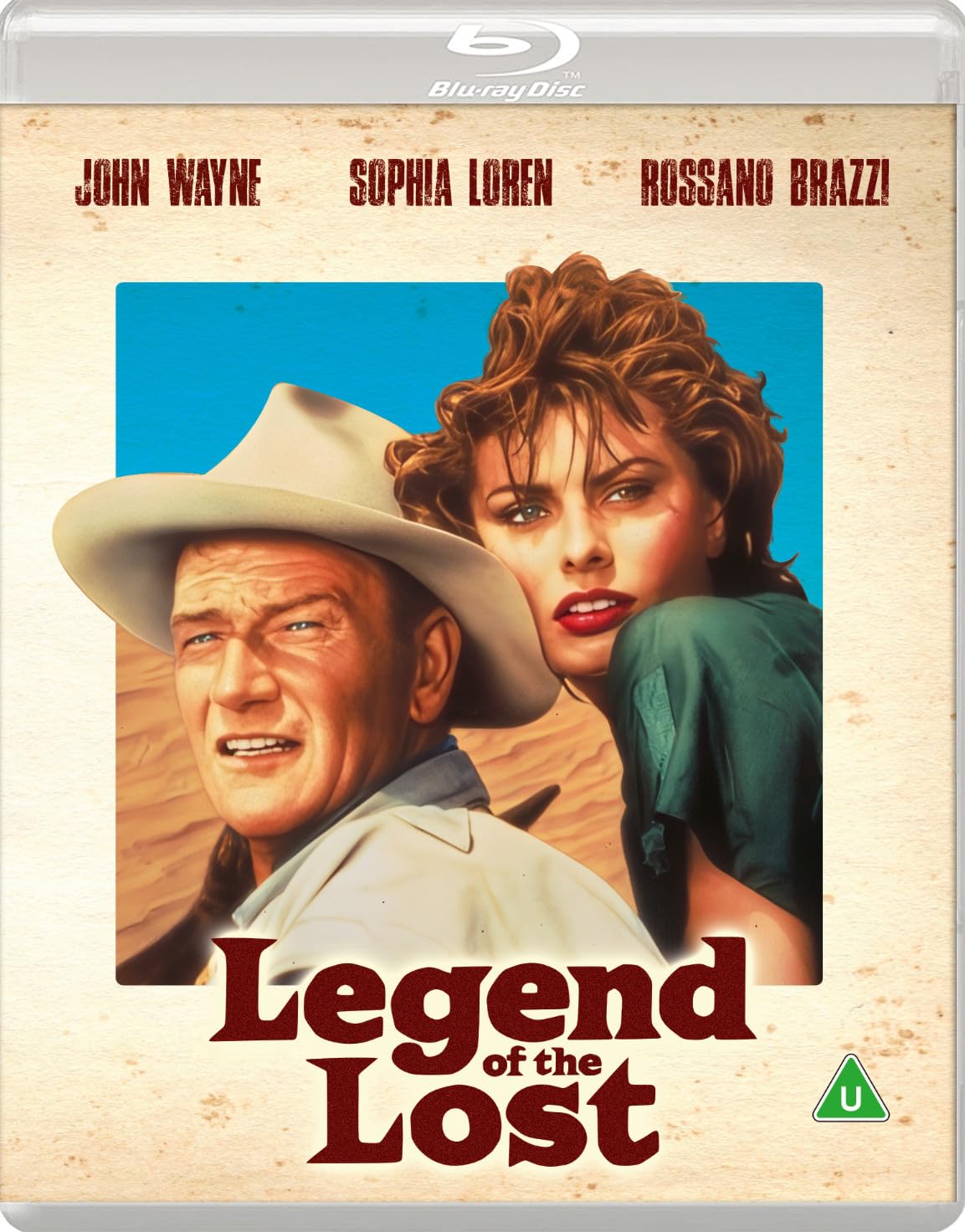 Legend of the Lost Blu-Ray Región B edición de importación internacional