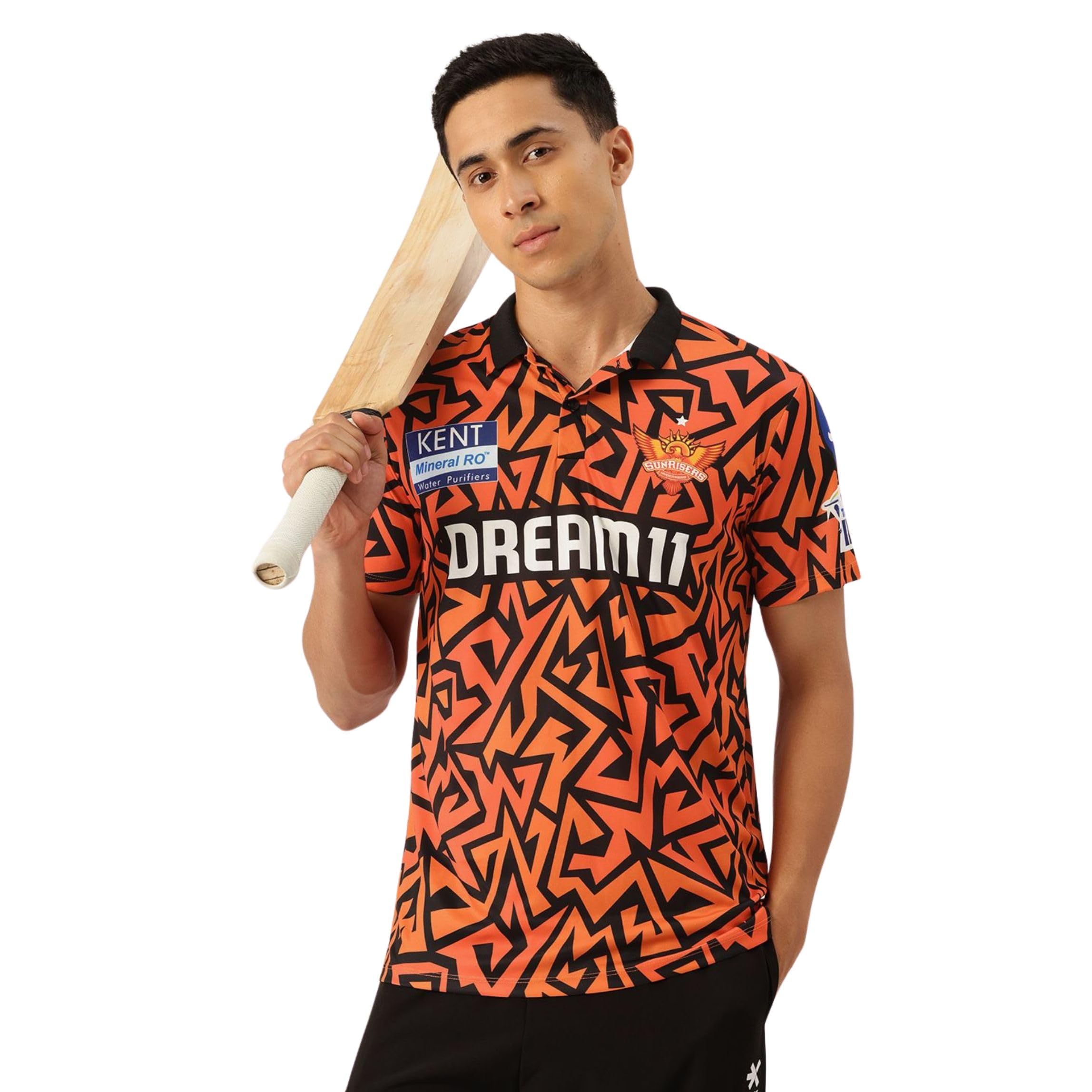 playR x Sunrisers Hyderabad Sports Fan Jersey IPL 2025- Regular