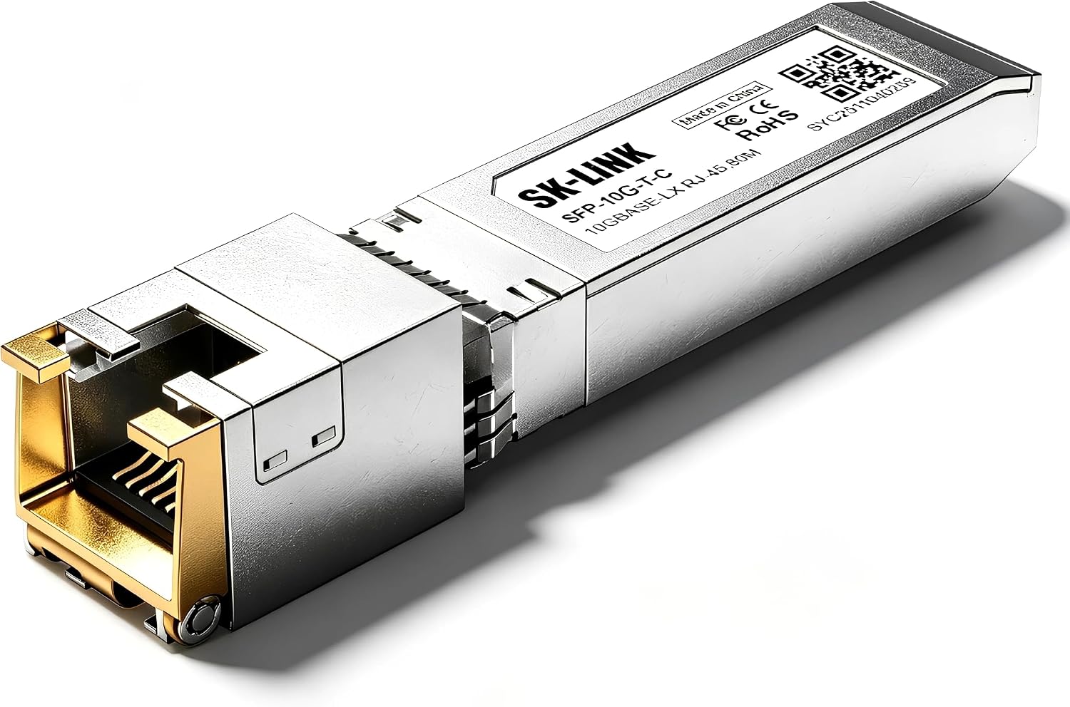 10GBASE-T SFP+ to RJ45 Transceiver, 10G Copper SFP+ Module, SFP+ to Ethernet, Plug and Play, Hot Pluggable, Up to 30m Distance, Optical SFP Compatible with Cisco, TP-Link, NETGEAR, UGREEN